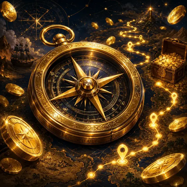 Coin Compass game preview